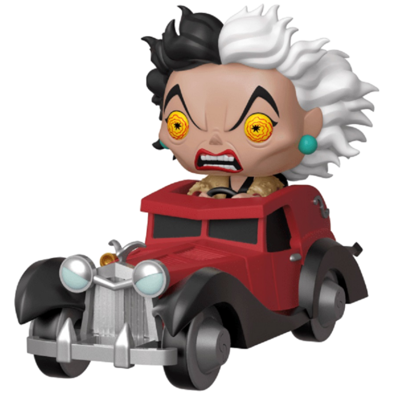 Фигурка Funko POP! Rides: Disney: 101 Dalmatians: Cruella in Car #61