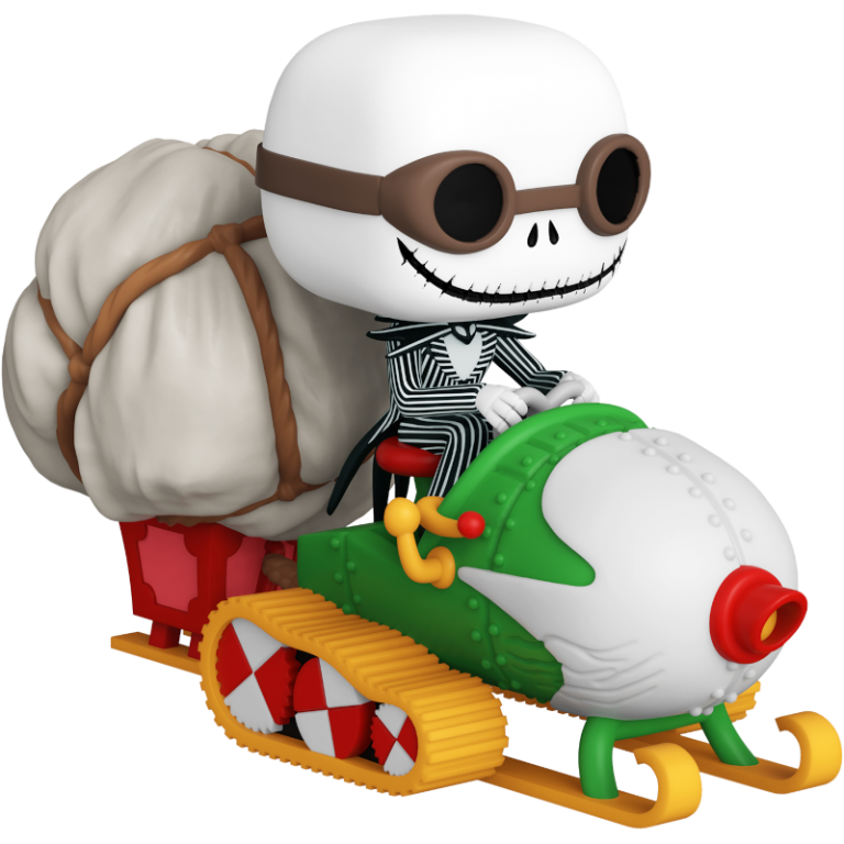 Фигурка Funko POP! Rides: Disney: Jack Skellington in Snowmobile #104