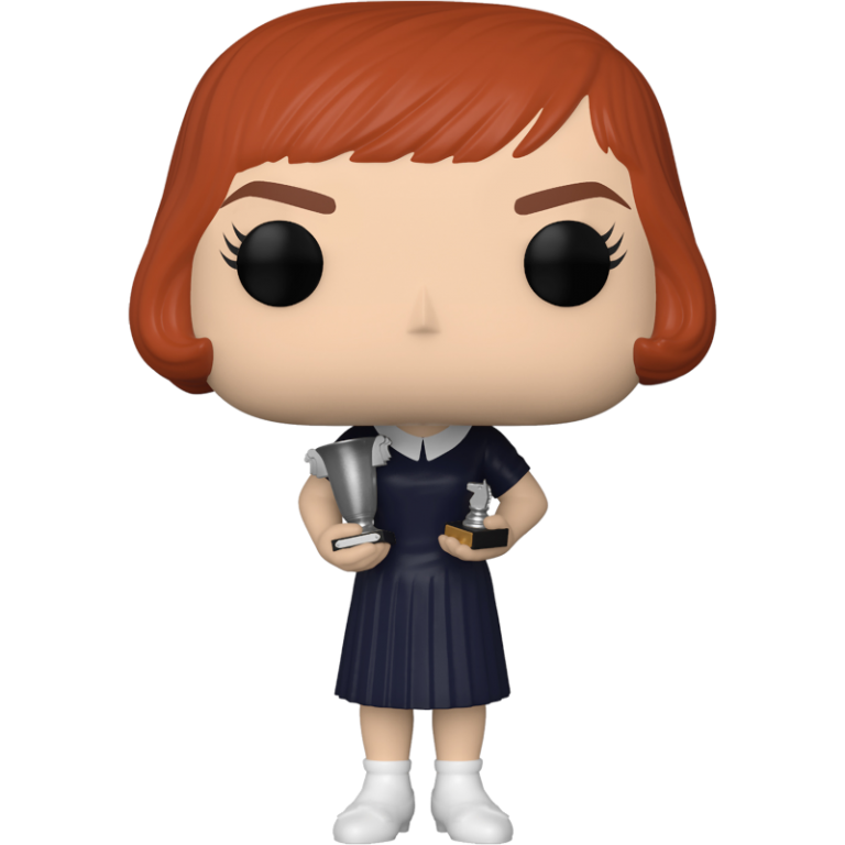 Фигурка Funko POP! Television: The Queens Gambit: Beth Harmon (with Trophies) #1121