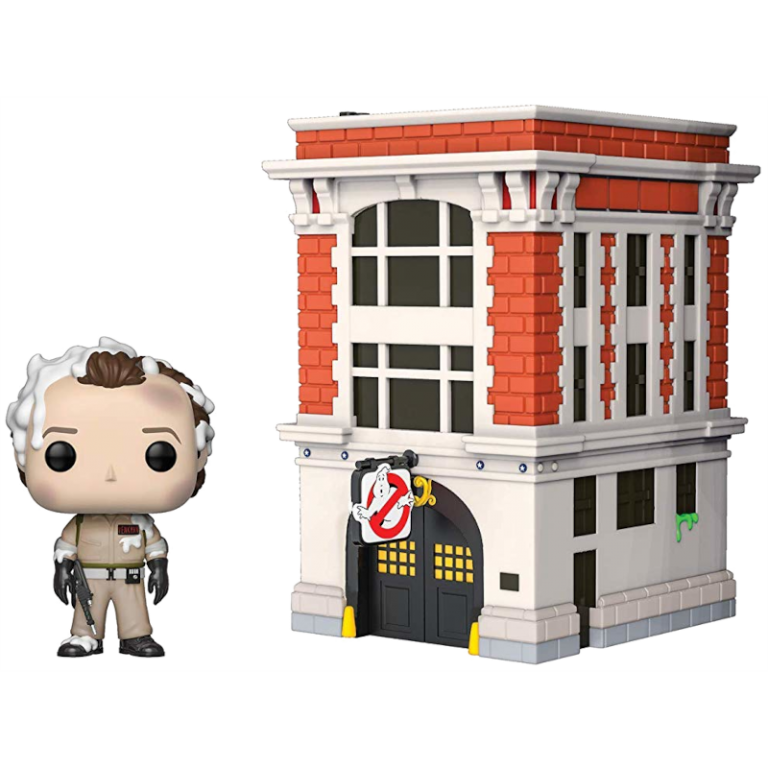 Фигурка Funko POP! Town: Ghostbusters: Dr. Peter Venkman with Firehouse #03