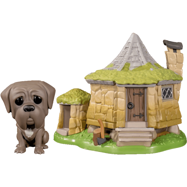 Фигурка Funko POP! Town: Harry Potter: Hagrid's Hut & Fang #08