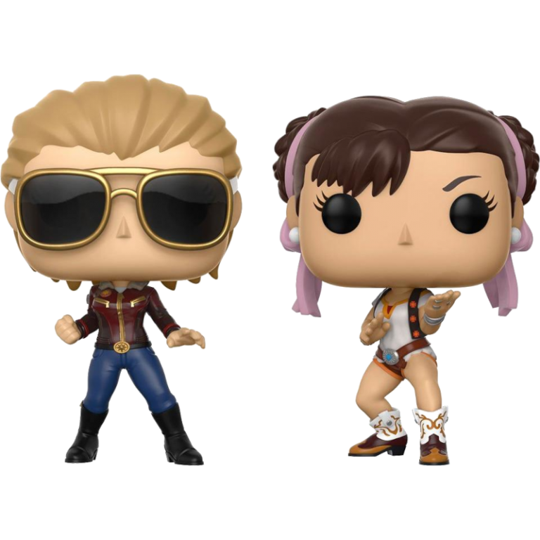 Фигурка Funko POP! Vinyl 2-Pack: Capcom vs. Marvel: Captain Marvel vs Chun-Li (Exc)