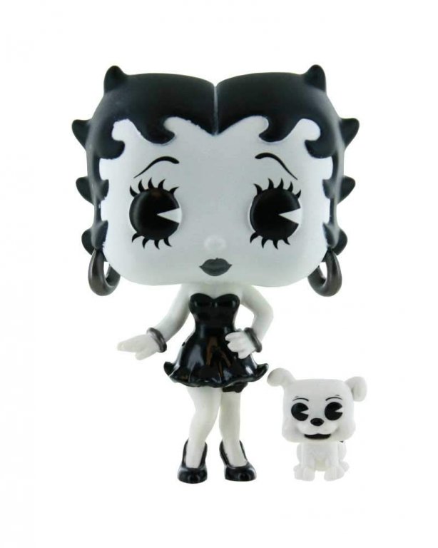 Фигурка Funko POP! Vinyl: Betty Boop: Betty with Pudgy (B&W) #421