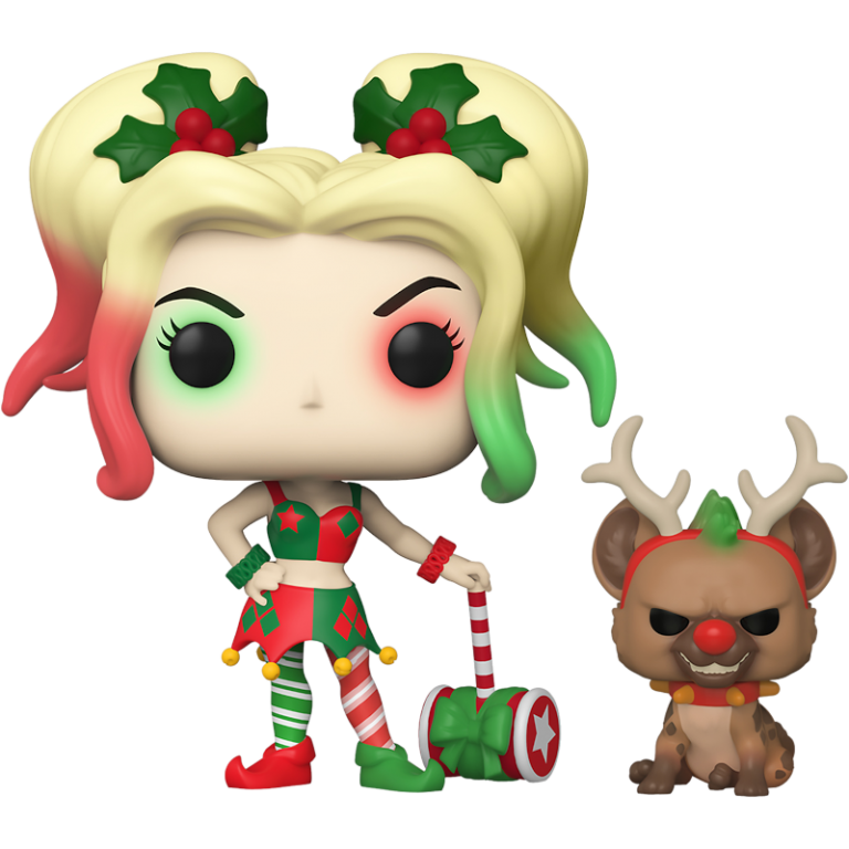 Фигурка Funko POP! Vinyl: DC: Holiday: Harley Quinn with Helper #357