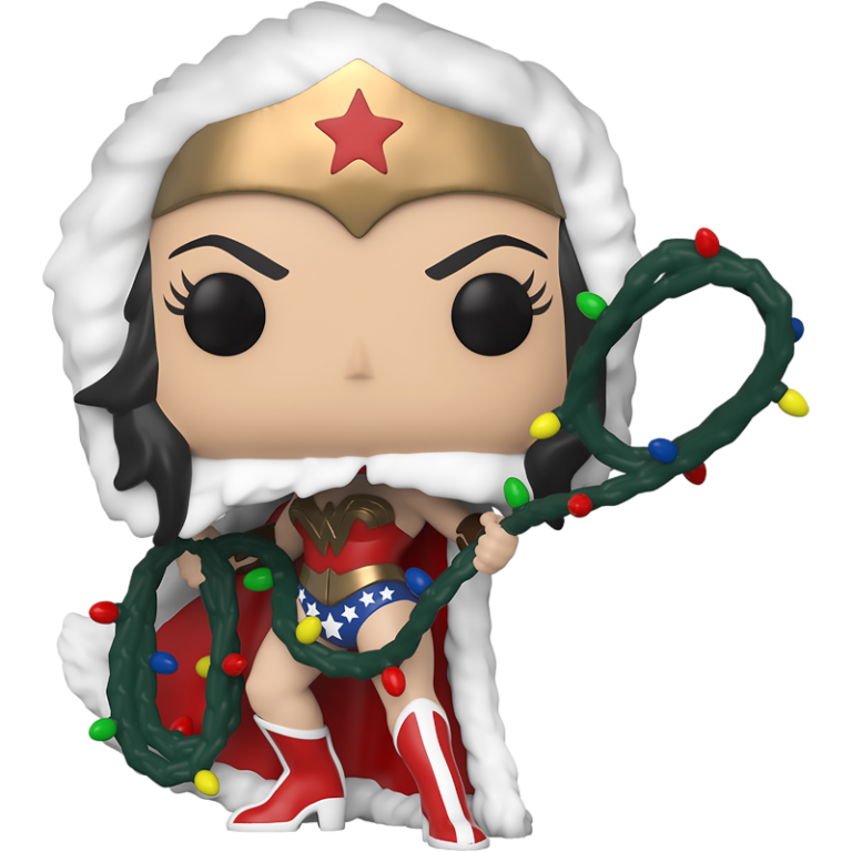 Фигурка Funko POP! Vinyl: DC: Holiday: Wonder Women with String Light Lasso #354