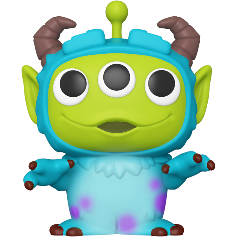 Фигурка Funko POP! Vinyl: Disney: Pixar: Alien Remix: 10" Sulley #766