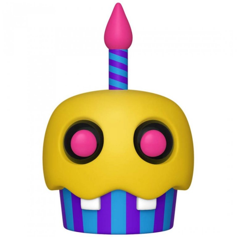 Фигурка Funko POP! Vinyl: Games: FNAF Blacklight: Cupcake (Exc) #381