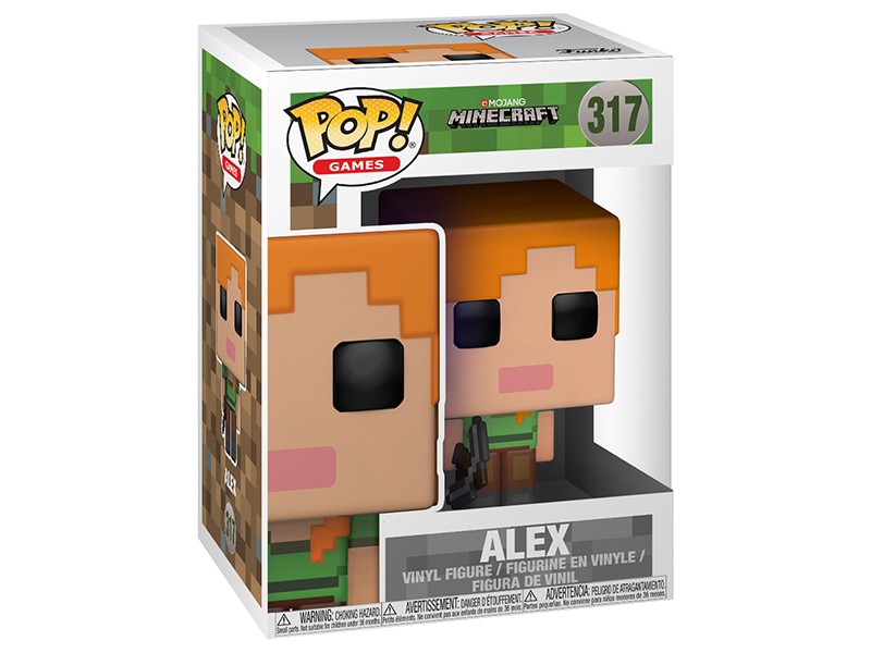 Фигурка Funko POP! Vinyl: Games: Minecraft: Alex #317