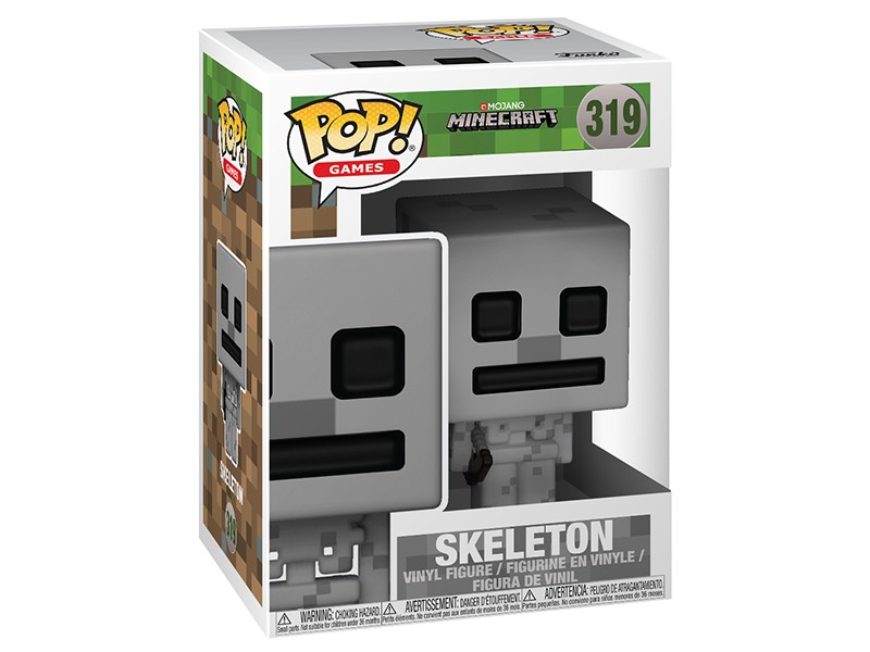 Фигурка Funko POP! Vinyl: Games: Minecraft: Skeleton #319