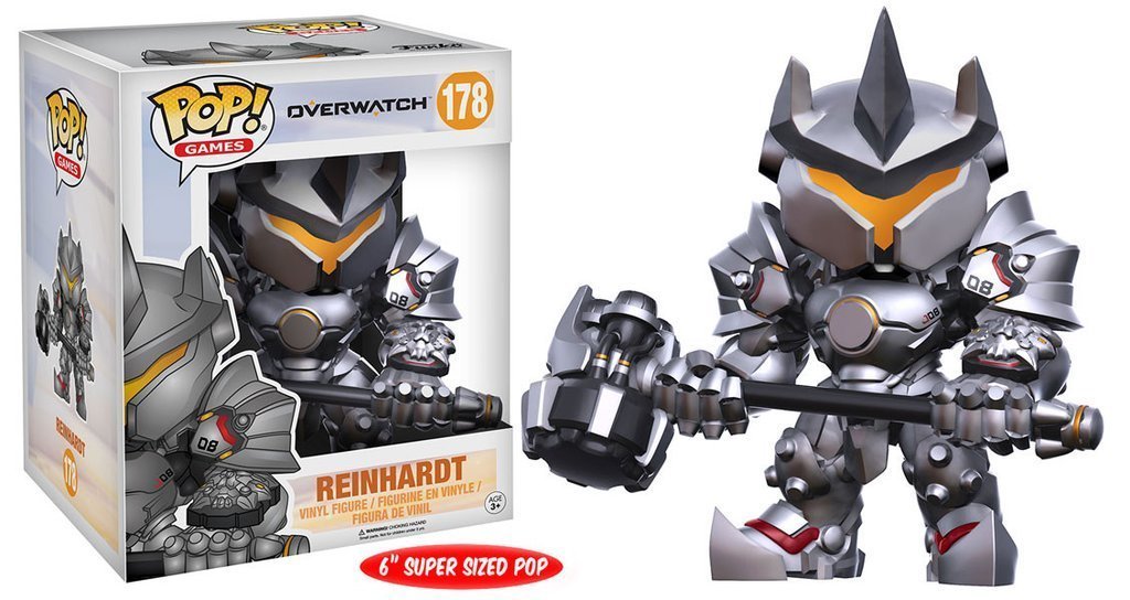 Фигурка Funko POP! Vinyl: Games: Overwatch: 6" Reinhardt (16 см) #178