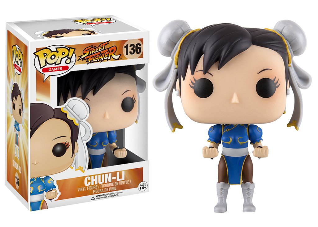 Фигурка Funko POP! Vinyl: Games: Street Fighter: Chun-Li #136