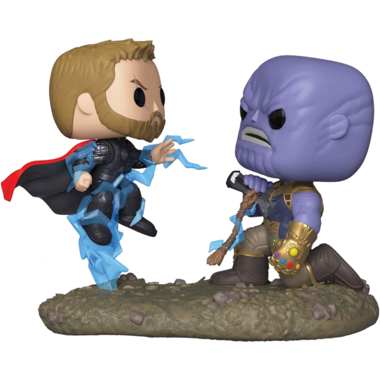 Фигурка Funko POP! Vinyl: Marvel: Movie Moments: Thor vs Thanos #707