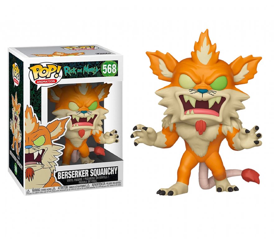 Фигурка Funko POP! Vinyl: Rick & Morty S6: Berserker Squanchy #568