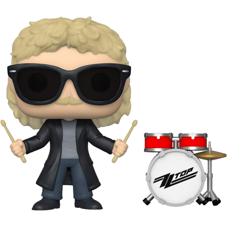 Фигурка Funko POP! Vinyl: Rocks: ZZ Top: Frank Beard #166