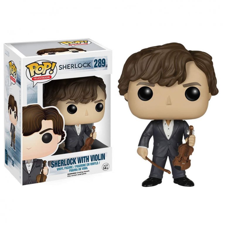 Фигурка Funko POP! Vinyl: Sherlock: Sherlock Holmes w/ Violin #289