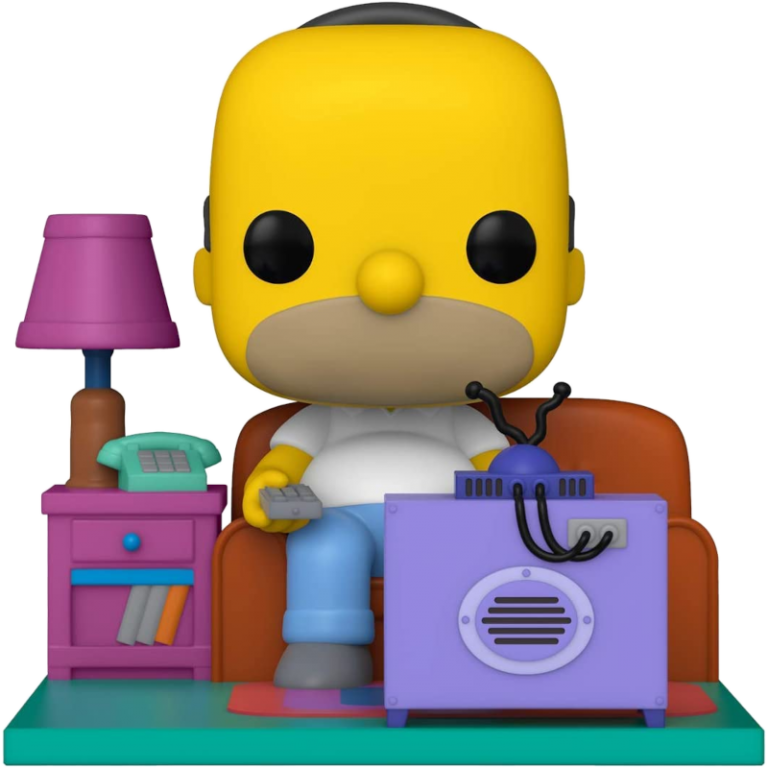 Фигурка Funko POP! Vinyl: Simpsons: Deluxe: Homer Watching TV #909