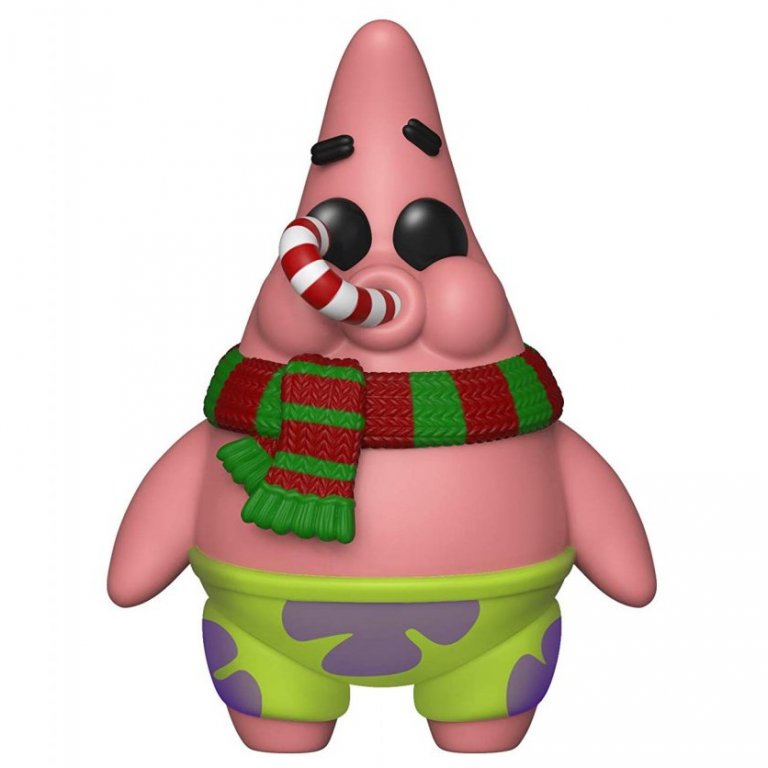 Фигурка Funko POP! Vinyl: Spongebob S2: Patrick Xmas #454