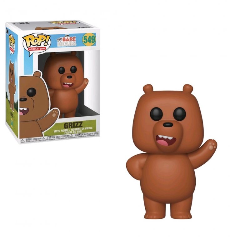 Фигурка Funko POP! Vinyl: We Bare Bears: Grizzly #549