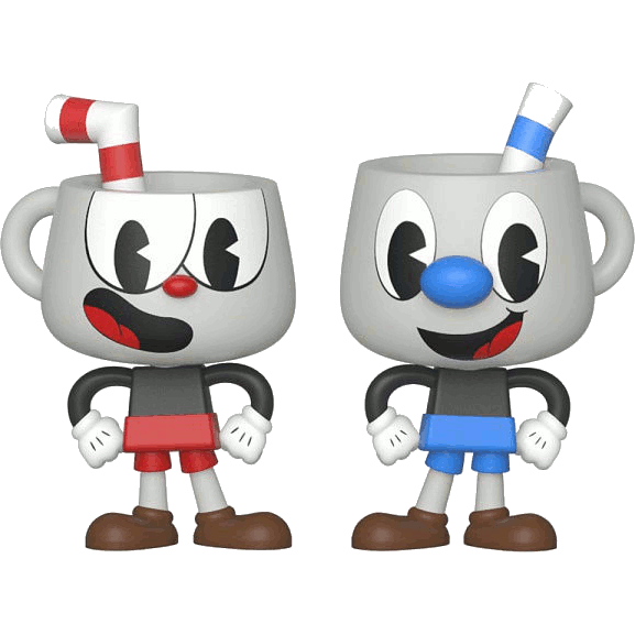 Фигурка Funko VYNL: Cuphead: Cuphead & Mugman 2PK