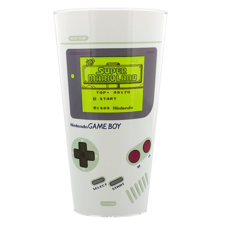 Бокал стеклянный с терморисунком Game Boy Colour Change Glass