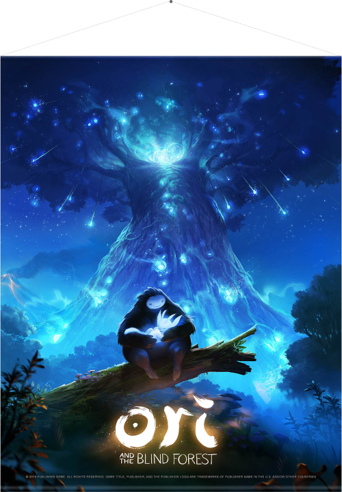 Тканевый постер Gaya Wall Scroll: Ori and the Blind Forest (100 x 77 см)