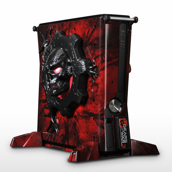 Gears of War 3 Vault (корпус /подставка для Xbox360 Slim)