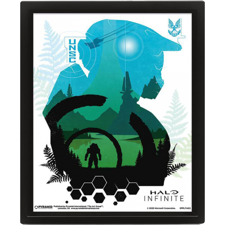 Постер лентикулярный Halo Infinite (Lakeside)