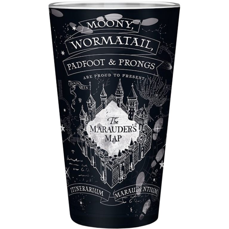 Бокал стеклянный Harry Potter Marauder's Map