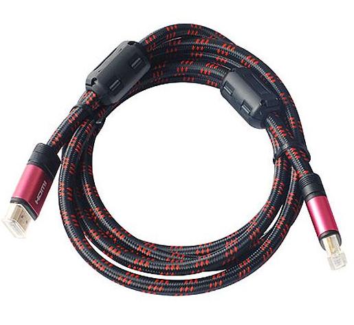 Кабель HDMI DVTech 1,8 м (ver. 1.4 СВ302) с ферритовыми кольцами
