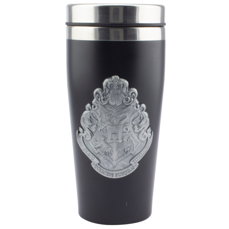 Кружка-термос Hogwarts Travel Mug with Metal Badge (450мл)