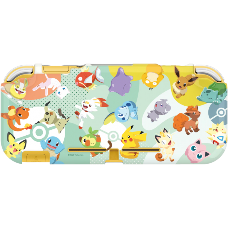 Hori Защитный чехол для Nintendo Switch Lite, Duraflexi Protector - Pokemon: Pikachu & Friends (NS2-075U)
