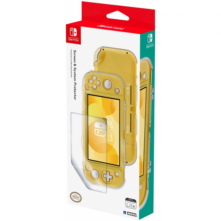 Hori Защитный чехол и прозрачная пленка для Nintendo Switch Lite (NS2-052U)
