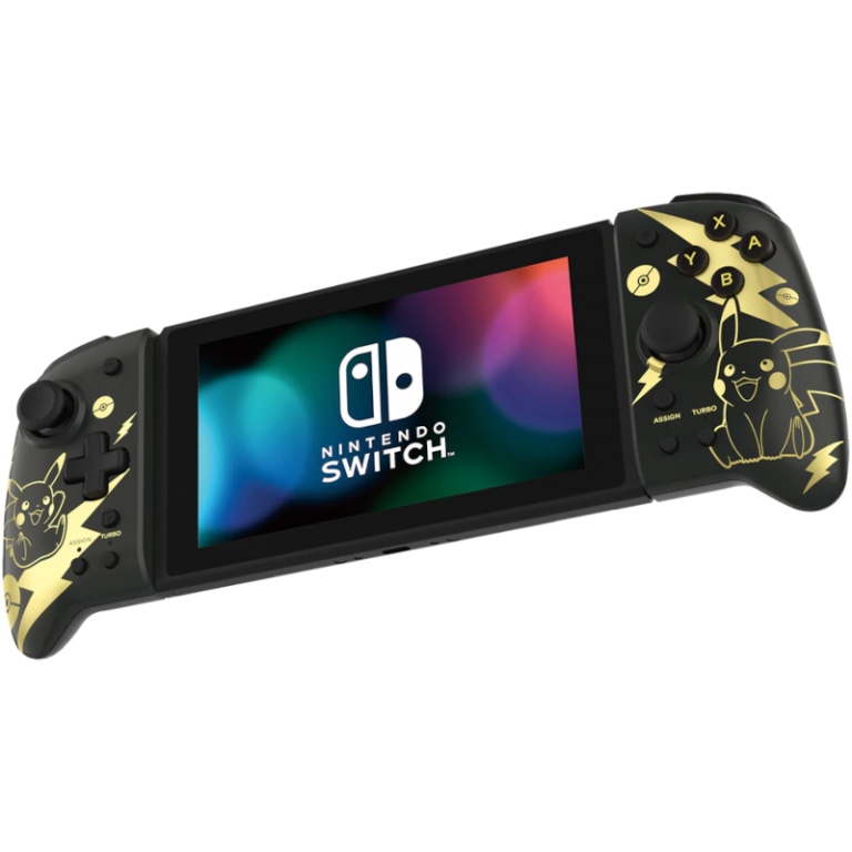 Hori Split Pad Pro - Pokemon: Pikachu Black & Gold (NSW-295U)