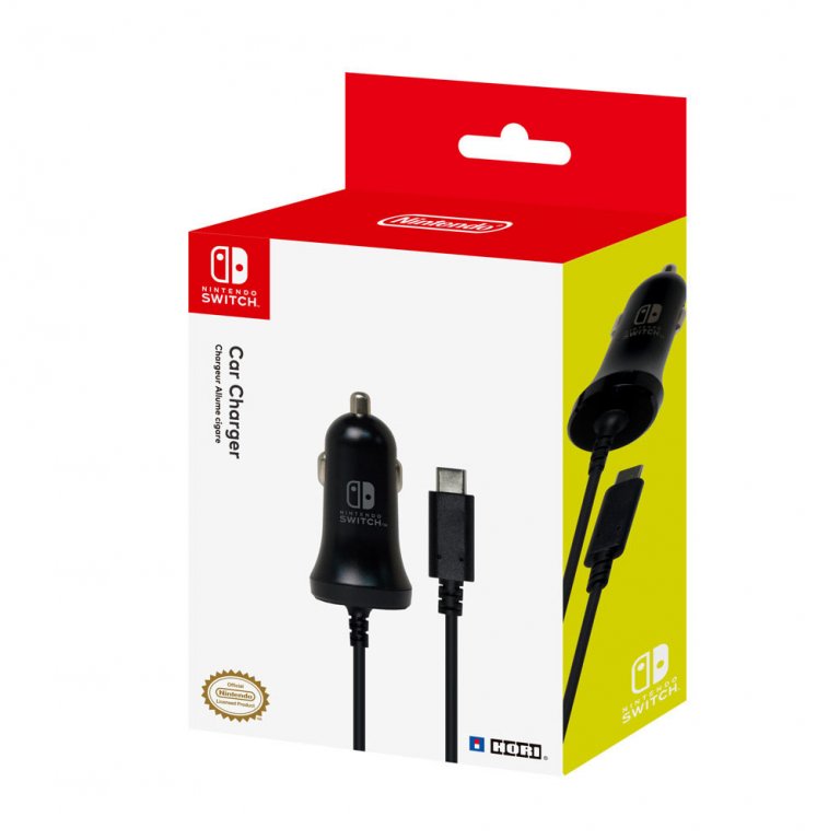 Автомобильная зарядка Hori для консоли Switch (NSW-005U)