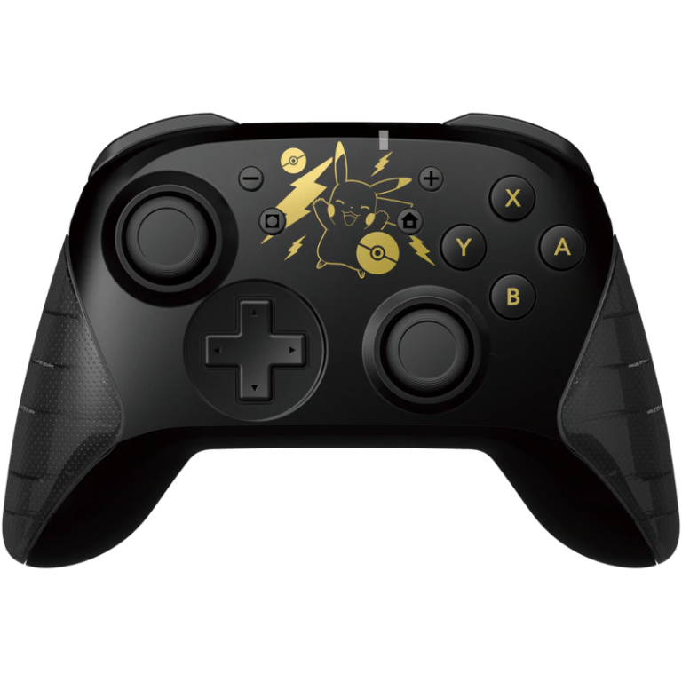Беспроводной геймпад Horipad, Pokemon: Pikachu Black & Gold (NSW-293U)