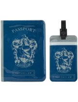 Аксессуар Дорожный набор Гарри Поттер Когтевран (обложка для паспорта, бирка для чемодана)