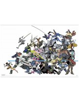 Аксессуар Постер ABYstyle: Overwatch: All Characters
