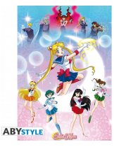 Аксессуар Постер ABYstyle: Sailor Moon (Moonlight power)