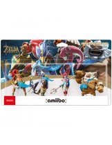 Аксессуар Amiibo комплект Урбоса, Ревали, Мифа, Дарук (Daruk, Mipha, Revali, Urbosa) (Breath of the Wild)