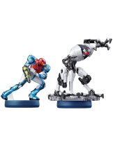 Аксессуар Amiibo комплект Самус Аран и E.M.M.I. (коллекция Metroid)