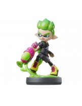 Аксессуар Amiibo Инклинг-мальчик неоново зеленый (Inkling Boy Neon Green) (Splatoon)