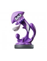 Аксессуар Amiibo Инклинг-кальмар - неоново фиолетовый (Inkling Squid - neon purple) (Splatoon)