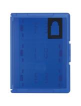 Аксессуар Футляр для хранения 12 игровых флэшкарт PS Vita (синий) (Б/У)