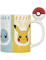 Аксессуар Кружка из доломита с 3D ручкой Pokemon: Pokeball (460 мл.)