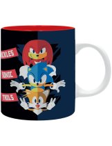 Аксессуар Кружка ABYstyle: Sonic The Hedgehog: Knuckles & Sonic & Tails