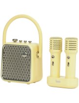 Аксессуар Портативная bluetooth караоке-колонка с двумя микрофонами Divoom Songbird-SE (лайм)