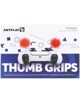 Аксессуар Накладки для стиков DualSense, Artplays Thumb Grips (2 шт., красные)