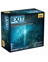 Аксессуар Настольная игра EXIT-Квест: Затонувшие сокровища