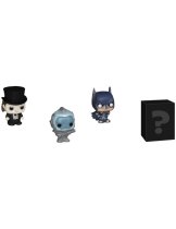 Аксессуар Фигурка Funko Bitty POP! DC Comics: Mr. Freeze + Batman + Penguin + Mystery (4 Pack)