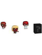 Аксессуар Фигурка Funko Bitty POP! Marvel: Deadpool: Sleepover + Larp + Heavy Metal + Mystery (4 Pack)